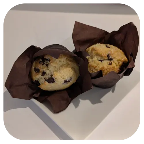 6 Chocolate Chip Muffins