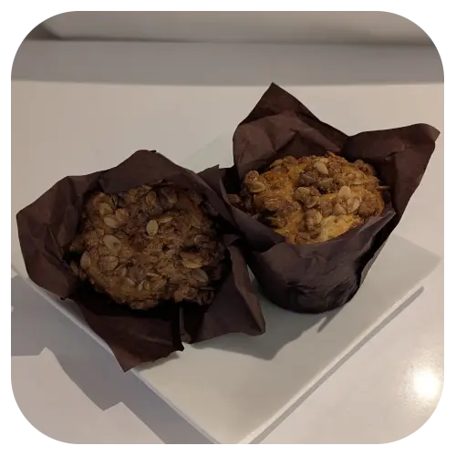 6 Apple-Cinnamon Muffins